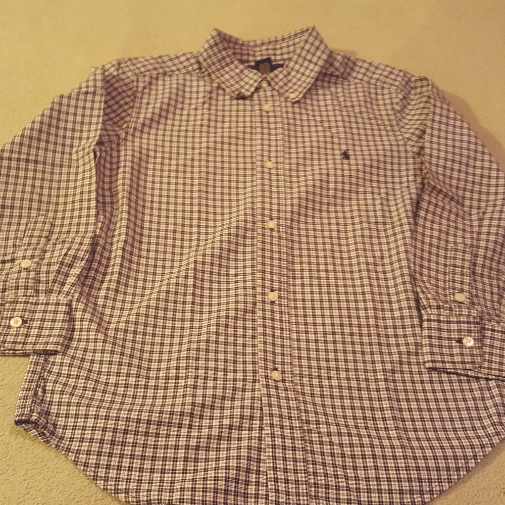 Ralph Lauren Polo Boy's Button Collar Shirt